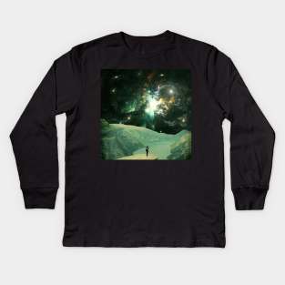 La Valley - Surreal/Collage Art Kids Long Sleeve T-Shirt